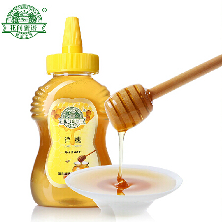 出口蜜 百花蜂蜜纯净洋槐蜂蜜 农家自产槐花蜂蜜尖嘴瓶装500g包邮